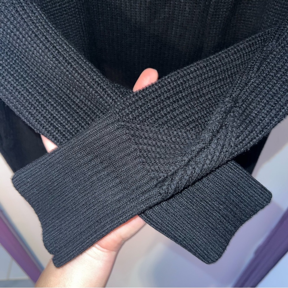Lululemon Ribbed Long Wrap Sweater - Picture 5 of 5